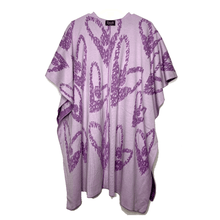 Load image into Gallery viewer, Purple Heart Ruana
